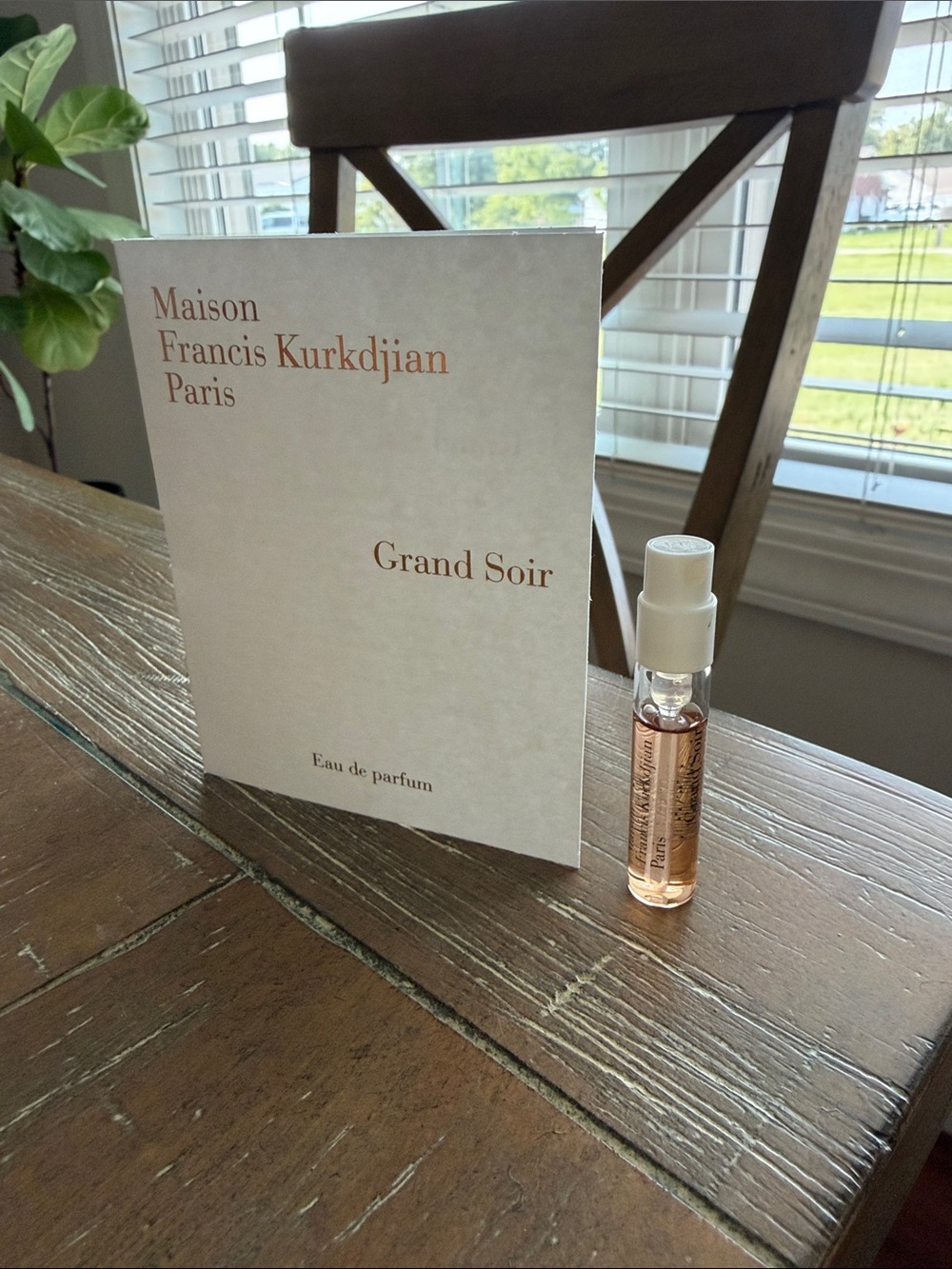 Maison Francis Kurkdjian Grand Soir sample